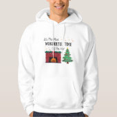 Adult Most Wonderful Time of The Year Hoodie (Voorkant)