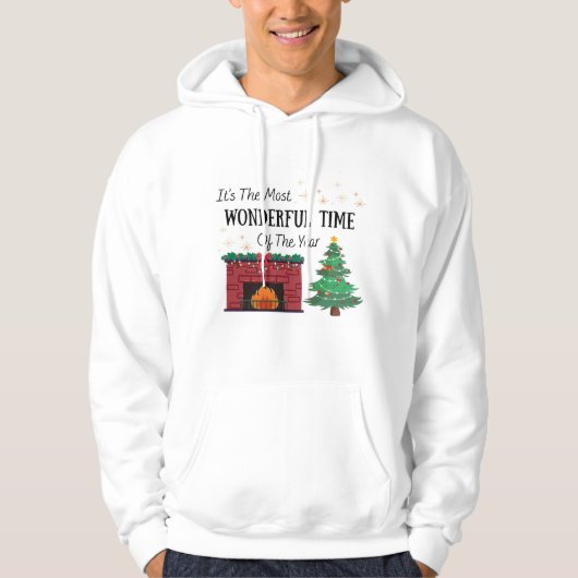Adult Most Wonderful Time of The Year Hoodie (Voorkant)