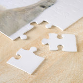 Adult polar bear large boar on the summer ice legpuzzel (Zijkant)