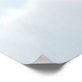 Adult polar bear large boar on the summer ice poster (Hoek)