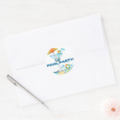 Adult Pool Party Zomer Cocktail Sticker (Envelop)