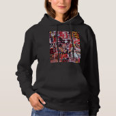 Adult Pullover Hoodie – Fragmented Pulse (Voorkant)