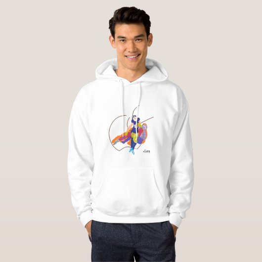 Adult Pullover Hoodie : Touchdown (Voorkant volledig)