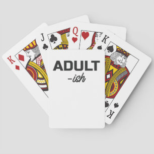 Adult Sarcasm Pokerkaarten