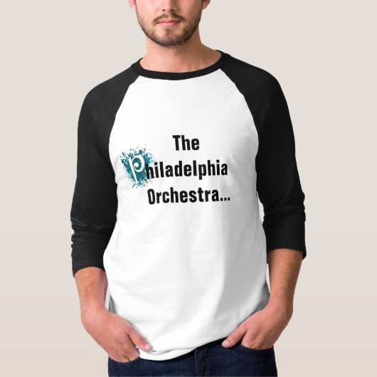 Adult Size Team Philadelphia Orchestra T-Shirt (Voorkant)