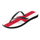 Adult Slim Straps met vlag van Engeland, Verenigd  Teenslippers (Schuin)
