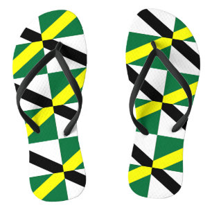 Adult Slim Straps met vlag van Monterey, Verenigde Teenslippers