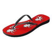 Adult Slim Straps with Flag of Kent County Teenslippers (Schuin)