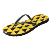 Adult Slim Straps with Flag of Uri, Switzerland Teenslippers (Schuin)
