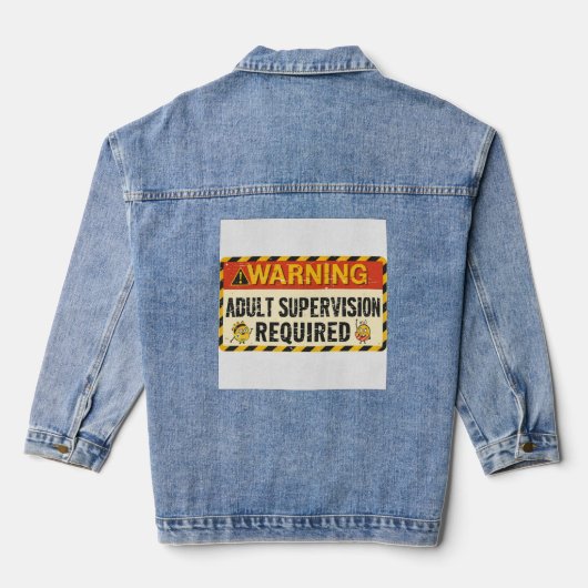 Adult Supervision Jacket (Achterkant)