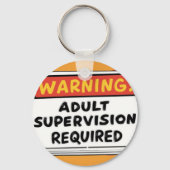  Adult Supervision Keychain (Achterkant)
