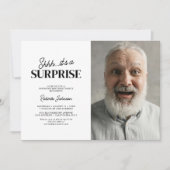 Adult Surprise Verjaardagsfeestfoto Kaart (Voorkant)