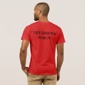 Adult Tien Shan Pai Kung Fu T-Shirt (Achterkant volledig)