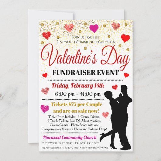 Adult Valentijnsdag Invitation Kaart (Voorkant)