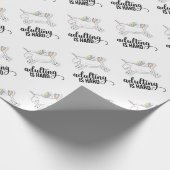 Adulteren is moeilijk grappig cadeaupapier (Hoek)