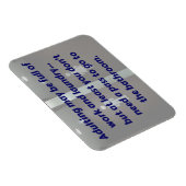 ADULTING: Bathroom Pass Magnet Magneet (Rechterzijde)