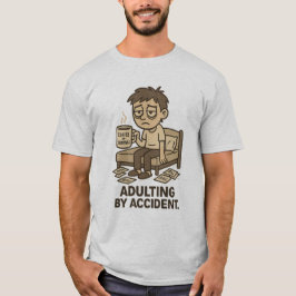 Adulting by Accident T-shirt