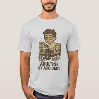 Adulting by Accident T-shirt
