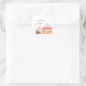 Adulting Is Hard Cake Sticker - Funny Millennial (Tas)