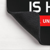 Adulting is moeilijk uitschrijven |  prijsopgave muismat (Hoek)