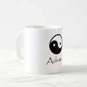 Advaita Yin & Yang Koffiemok (Voorkant links)
