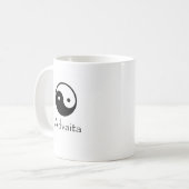 Advaita Yin & Yang Koffiemok (Voorkant links)