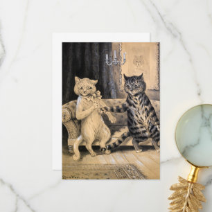 Advance by Louis Wain Bedankkaart