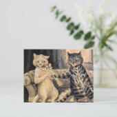 Advance by Louis Wain Briefkaart (Staand voorkant)