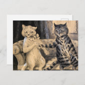 Advance by Louis Wain Briefkaart (Voorkant / Achterkant)