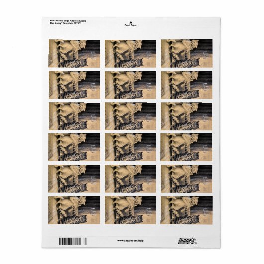 Advance by Louis Wain Etiket (Full Sheet)