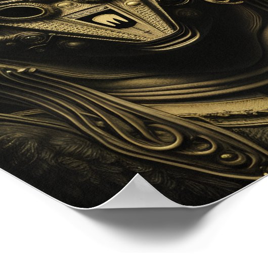 Advanced Alien Helmet Poster (Hoek)