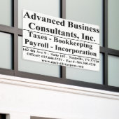 Advanced Business Spandoek (Buitenkant Gebouw)