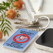 Advanced Directive Sleutelhanger, geen bloed Sleutelhanger (Voorkant Rechts)