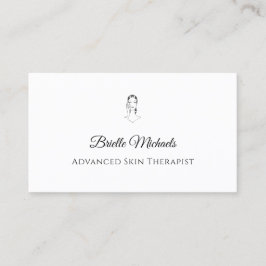 Advanced Skin Therapist Minimal Elegant Visitekaartje