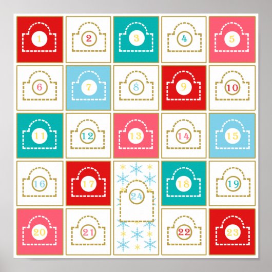  Advent-agenda Poster (Voorkant)