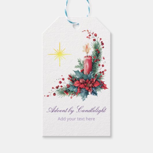 Advent by Candlelight Women Ministry P Christmas Cadeaulabel (Voorkant)