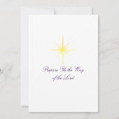 Advent by Candlelight Women Ministry P Christmas Kaart (Achterkant)