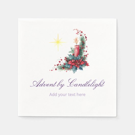 Advent by Candlelight Women Ministry P Christmas Servet (Voorkant)