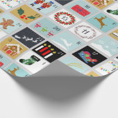 Advent Calendar Christmas Cadeaupapier (Hoek)