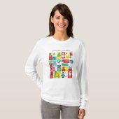 Advent Calendar-kerstafname T-shirt (Voorkant volledig)