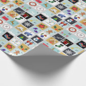 Advent Calendar Kerstmis Cadeaupapier (Hoek)