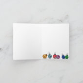 Advent Calendar-kerstnamen Feestdagen Kaart (Binnen)