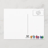 Advent Calendar-kerstnamen Feestdagenkaart (Achterkant)