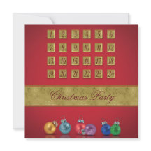 Advent Calendar-kerstnamen
