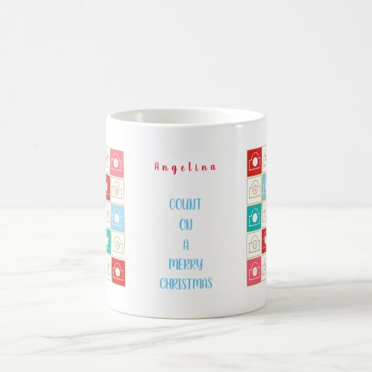 Advent Calendar personaliseert de Mok van koffie (Center)