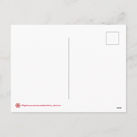 Advent Calendar personaliseren Feestdagenkaart (Achterkant)