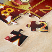 Advent Calender door Golden Kerstmis Legpuzzel (Zijkant)