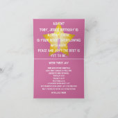 ADVENT derde week Joy-Customize Feestdagen Kaart (Binnen)