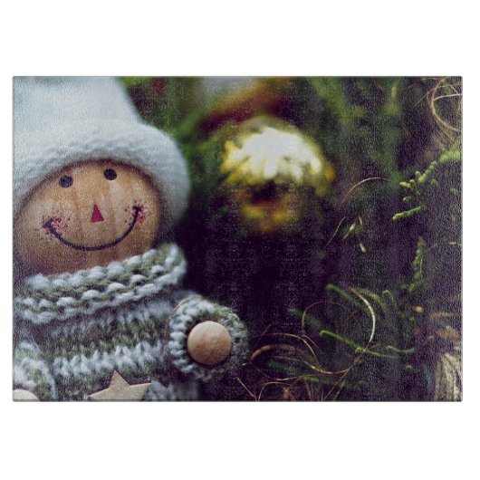Advent Doll voor de feestdag Snijplank (Voorkant)