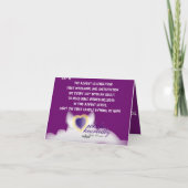 ADVENT Eerste week - Hope-Customize Feestdagen Kaart (Achterkant)